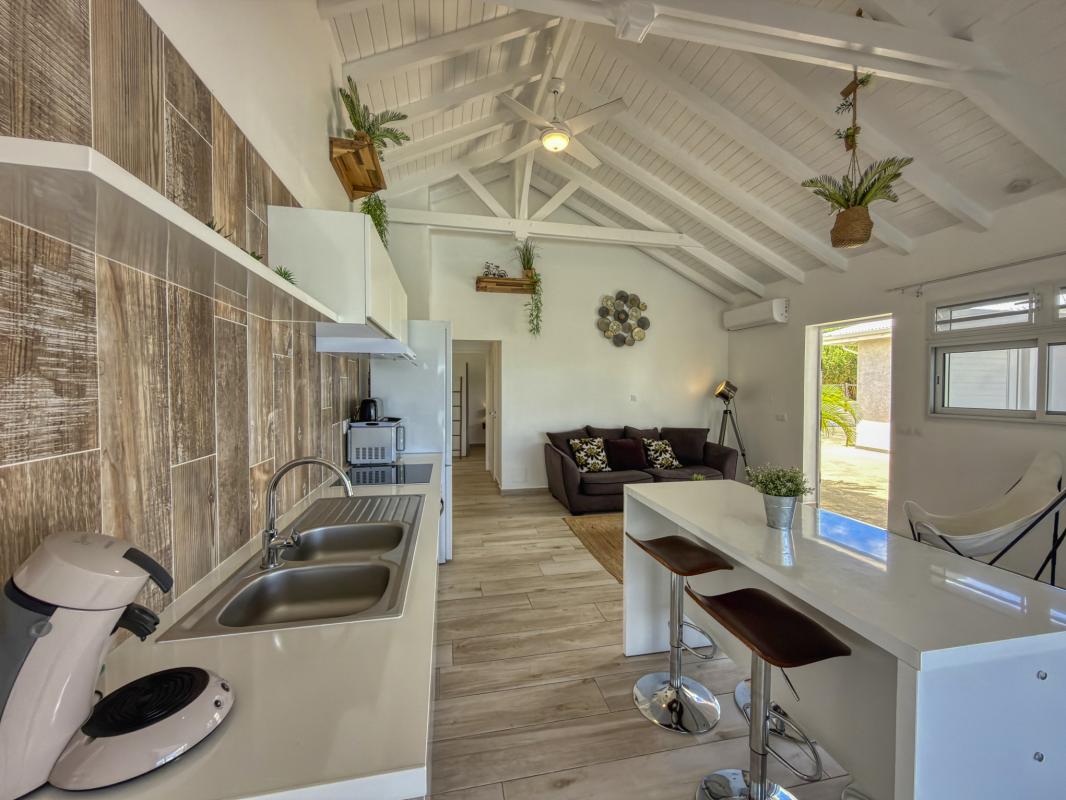 14.Location villa 2 chambres piscine vue mer Le Gosier Guadeloupe